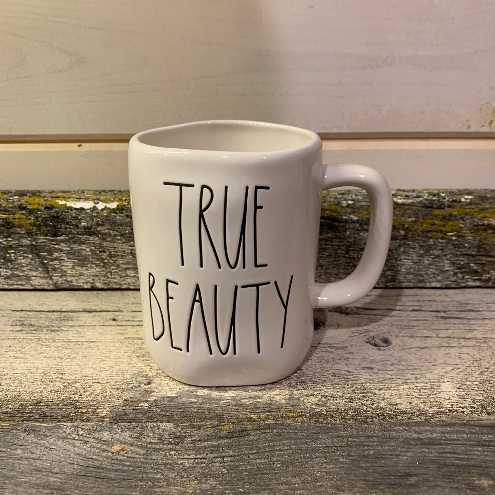 Rae Dunn | Disney Beauty & The Beast “True Beauty” Mug
